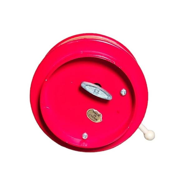 Vintage Music Box Santa Claus Is Coming To Town That Rotates Pre-owned (1950's) - Picture 6 of 6